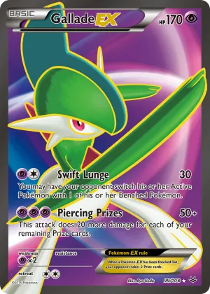 Gallade-EX Pokémon Roaring Skies #99 Holo