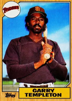 Garry Templeton 1987 Topps Baseball #325