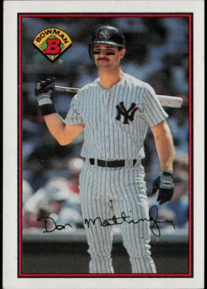 Don Mattingly 1989 Bowman Baseball #176