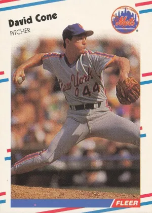 David Cone 1988 Fleer Baseball #131