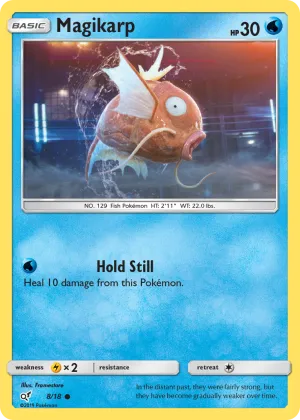 Magikarp Pokémon Detective Pikachu #8 Holo
