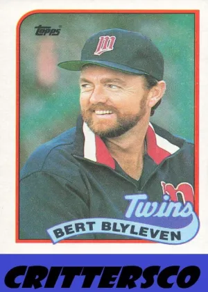 Bert Blyleven 1989 Topps Baseball #555