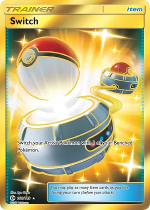 Switch Pokémon Sun & Moon #160 Holo
