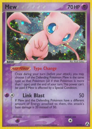 Mew Pokémon Legend Maker #10 Holo