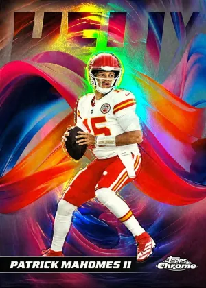 Patrick Mahomes II 2025 Topps Chrome Helix Football #HX-2