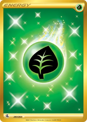 Grass Energy Pokémon Fusion Strike #283 Holo