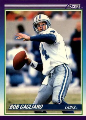 Bob Gagliano 1990 Score Football #214