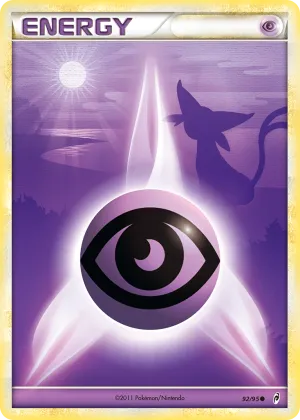 Psychic Energy Pokémon Call of Legends #92 Holo