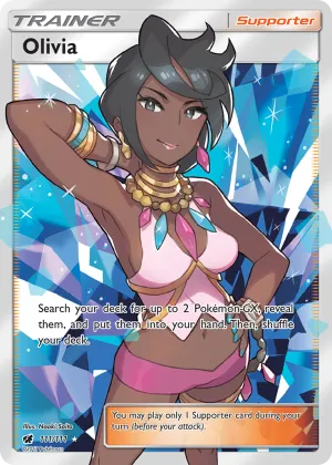 Olivia Pokémon Crimson Invasion #111 Holo