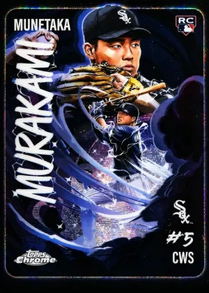 Munetaka Murakami 2026 Topps Chrome Ultraviolet Baseball #UV-7