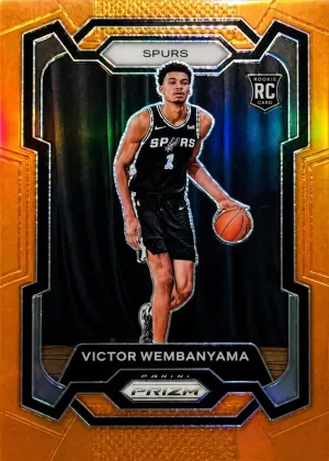 Victor Wembanyama 2023 Panini Prizm Basketball Orange #136