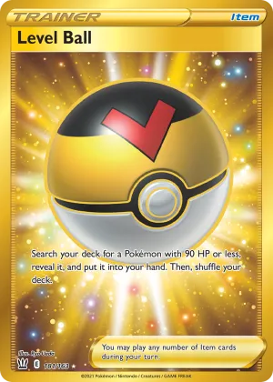 Level Ball Pokémon Battle Styles #181 Holo