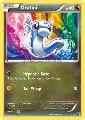 Dratini Pokémon Dragon Vault #2 Holo