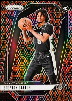 Stephon Castle 2024 Panini Prizm Basketball Snakeskin #234