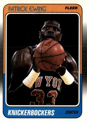 Patrick Ewing 1988 Fleer Basketball #80