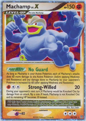 Machamp LV.X Pokémon Stormfront #98 Holo