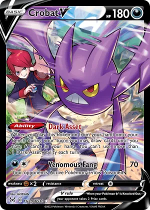 Crobat V Pokémon Lost Origin Trainer Gallery #TG20 Holo