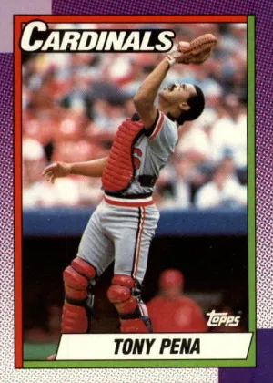 Tony Pena 1990 Topps Baseball #115