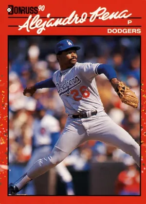 Alejandro Pena 1990 Donruss Baseball #664