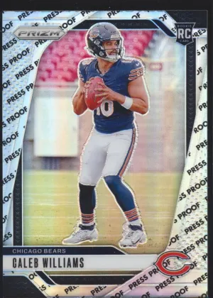Caleb Williams 2024 Panini Prizm Football Press Proof #301