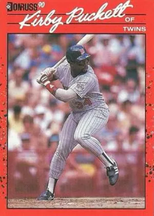 Kirby Puckett 1990 Donruss Baseball #269