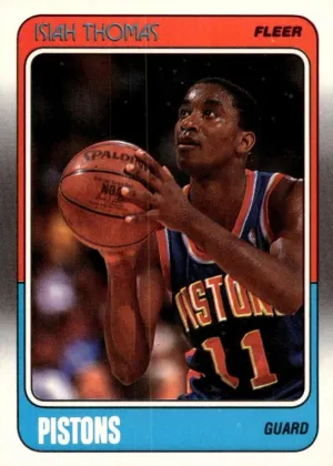 Isiah Thomas 1988 Fleer Basketball #45