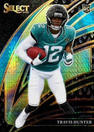 Travis Hunter 2025 Panini Select Club Level Football Black Dragon Scale #228