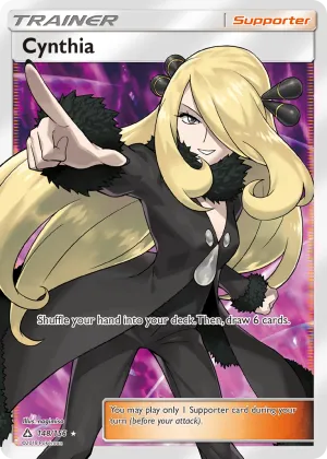 Cynthia Pokémon Ultra Prism #148 Holo