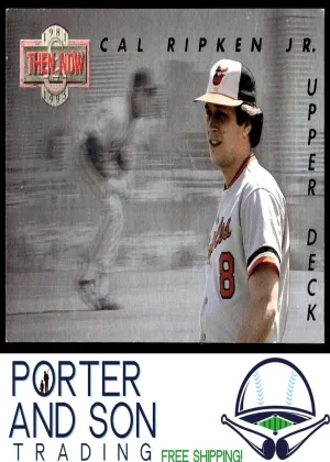 Cal Ripken Jr. 1993 Upper Deck Then And Now Baseball #TN4