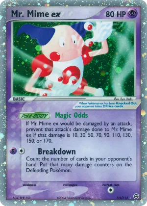 Mr. Mime ex Pokémon FireRed & LeafGreen #110