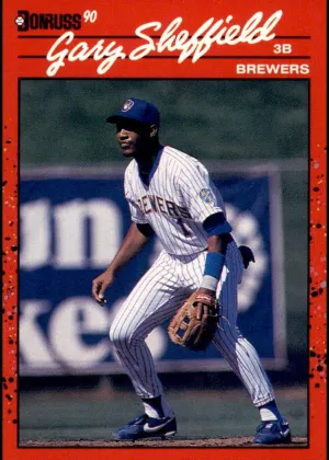 Gary Sheffield 1990 Donruss Baseball #501