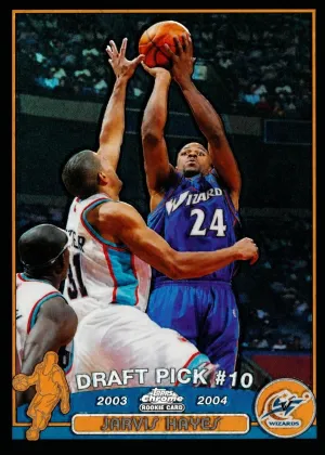 Jarvis Hayes 2003 Topps Chrome Basketball Black Refractor #120