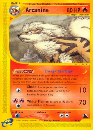 Arcanine Pokémon Skyridge #3