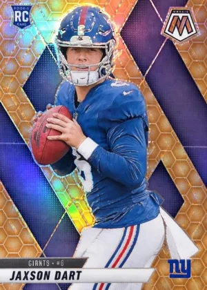 Jaxson Dart 2025 Panini Mosaic Football Honeycomb #362