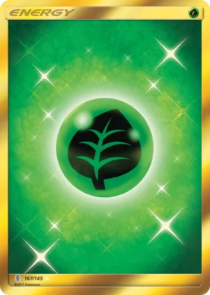 Grass Energy Pokémon Guardians Rising #167 Holo
