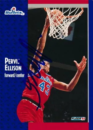 Pervis Ellison 1991 Fleer Basketball #205