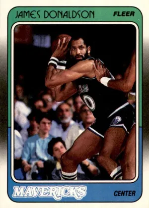 James Donaldson 1988 Fleer Basketball #29