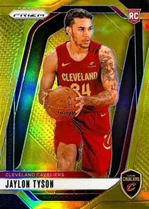 Jaylon Tyson 2024 Panini Prizm Basketball Gold #228