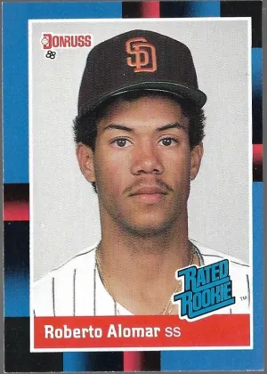 Roberto Alomar 1988 Donruss Baseball #34