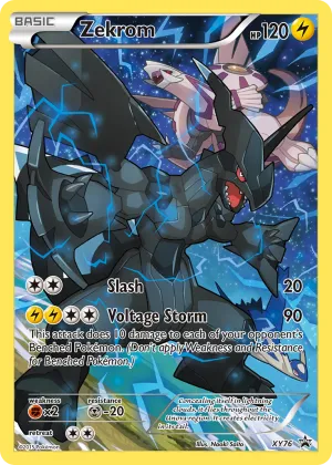 Zekrom Pokémon XY Black Star Promos #XY76 Holo