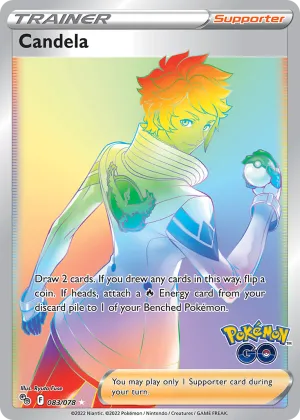 Candela Pokémon Pokémon GO #83 Holo