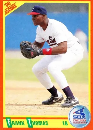 Frank Thomas 1990 Score Baseball #86T