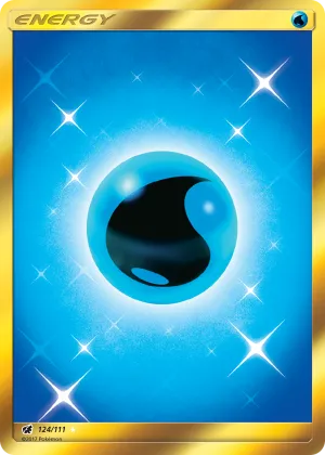Water Energy Pokémon Crimson Invasion #124 Holo