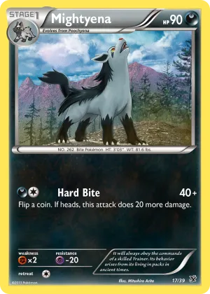 Mightyena Pokémon Kalos Starter Set #17