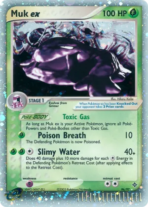 Muk ex Pokémon Dragon #96 Holo