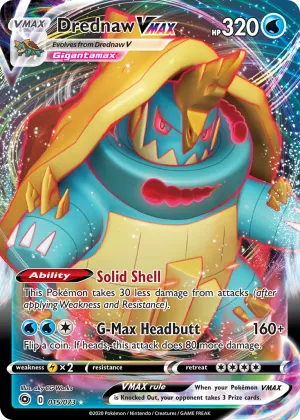 Drednaw VMAX Pokémon Champion's Path #15 Holo