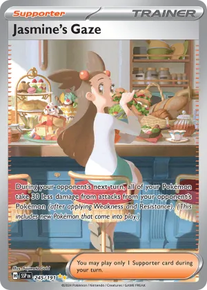 Jasmine's Gaze Pokémon Surging Sparks #245 Holo