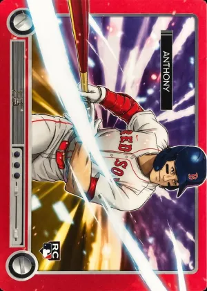 Roman Anthony 2026 Bowman Anime Baseball Red Refractor #BA-13