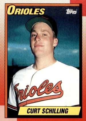 Curt Schilling 1990 Topps Baseball #97