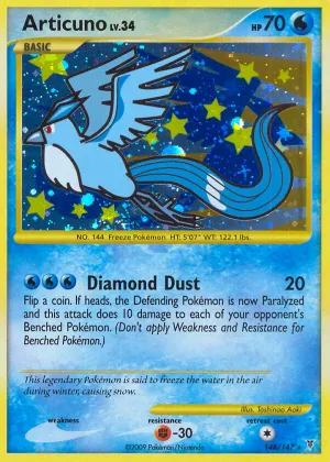 Articuno Pokémon Supreme Victors #148 Holo